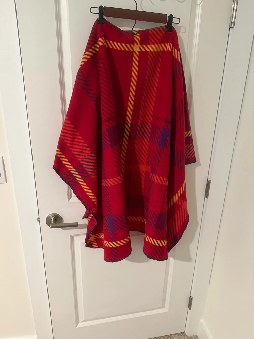 Red Plaid 52x65 Throw